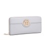 Miss Lulu Women's Classic Wallet with Long Zip Slot for