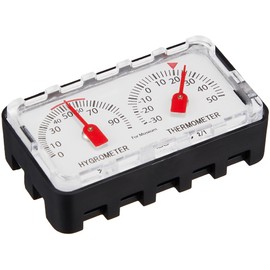 GRUS GRS104M Precision Temperature and Hygrometer for Tabletop Museums Made in Japan