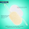 Estropajo Loofah Exfoliante Lufa Pastecito para Baño 6 Piezas
