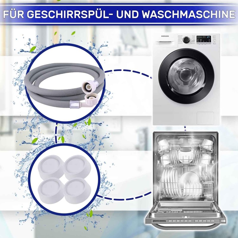 Inlet Hose Washing Machine and Dishwasher 4 m 25°C from