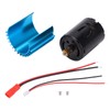 RiToEasysports RC Car Motor,52000 RPM High Speed Aluminum Alloy and