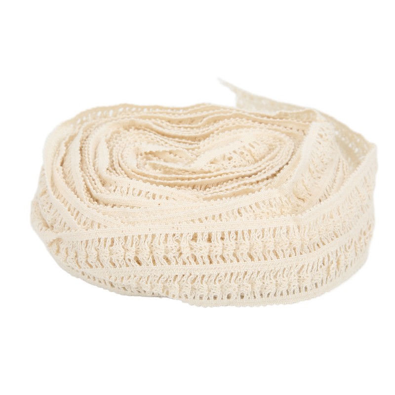 Lace Ribbon Clear Pattern Soft Touch Durable Lace Sewing Trims