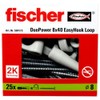 fischer Loop 564173 Set of 25 Eye Hook Screws and