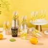 AimFun 50 Pcs Lemon Plastic Cups Summer 12 oz Party