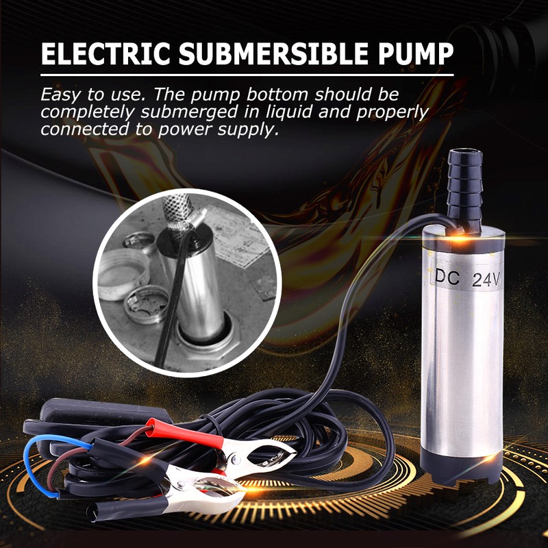 Stainless Steel Submersible Pump for Water Diesel Oil Kerosene Refueling