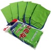 Kkalkkeumi Double-Sided Exfoliating Body Scrubber (5-Pack) Italian Exfoliating Towel