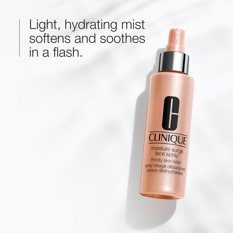 Clinique Moisture Surge Oil Free Face Spray Thirsty Skin Relief