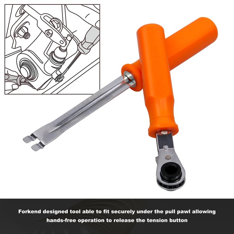 Frtcaty 2PCS Slack Adjuster Release Tool Kit – Includes Double
