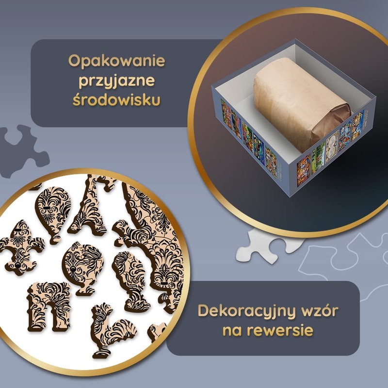 Wooden Puzzle 1000 - Magic Chamber