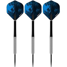 DESIGNA DARTS Ultralites V2 Darts | M5 | Razor Grip Steel Tip Darts Set | 14g (D3521)