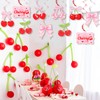 K KUMEED Cherry Party Decorations,She's The Cherry On Top Theme