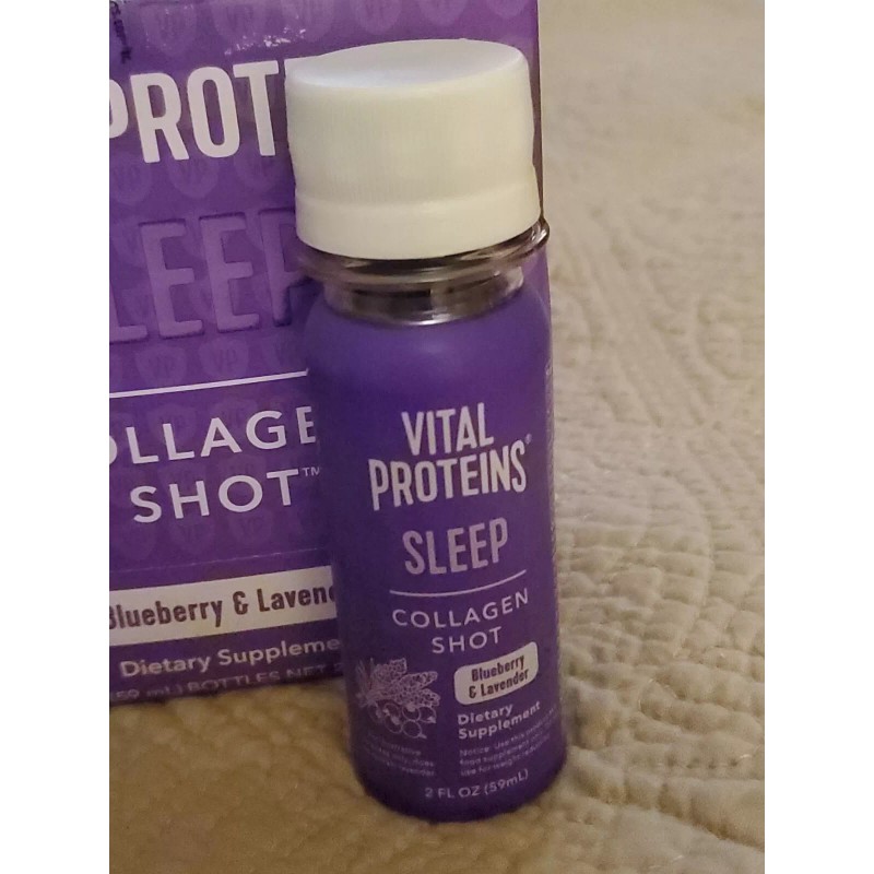 Vital Protein Sleep Collagen Liquid Shot Blueberry & Lavender 2floz