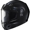 HJC CL-Y Solid Full Face Snow Helmet, DOT Approved (Black,