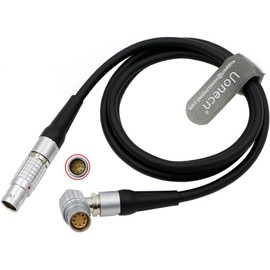 Uonecn 10 Pin Male for DJI Ronin-2 Battary Compartment TB50 to Right Angle 8 Pin Female Power Cable for ARRI Alexa 35 24V