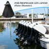 Boat Propeller Cover, Waterproof Heavy Duty 600D Oxford Fabric Protective