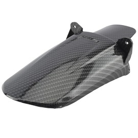 Tuperoymse 1 Piece Motorcycle Rear Mudguard for Sur-Ron Surron Light Bee Dust Cover Carbon Fiber Pit Dirt Bike Electric Motocross Replacement Accessories