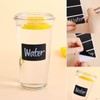 Chalkboard Labels, 300PCS Waterproof Blackboard Reusable Sticker Label with 1