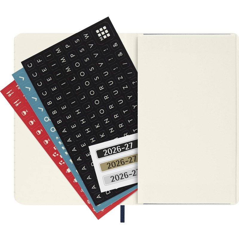 Moleskine Weekly Planner 2026 2027-18-Month Planner with Space for Notes,
