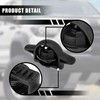 X AUTOHAUX 2pcs Truck Tie-Down Bed Cleat Cargo Bed Cover