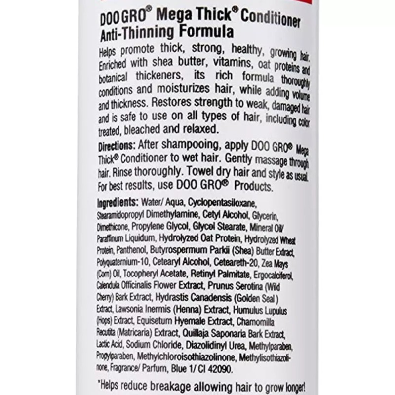Doo Gro Mega Thick Growth Kit (Shampoo, Conditioner, Oil, Hair