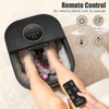 Foot Spa Bath Massager with Heat, Bubble, Temperature Control, Remote