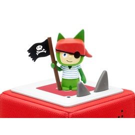 tonies Pirate Creative Audio Character - Pirate Toys, Kids Learning Toys with up to 90 Minutes of Customisable Content for Children