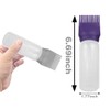 ZGQHZR 4 PCS Root Comb Applicator Bottle,Hair Oiling Applicator,Hair Oil