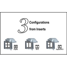 Sigma Electric 14425 2-Gang Plastic While in Use Cover
