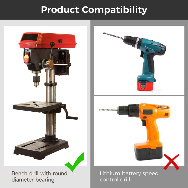 Square Hole Drill Bit Adapter and Square Hole Drill Bit