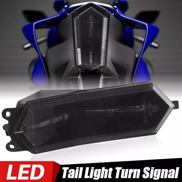 Unbranded LED Tail Light Brake Turn Signal For Yamaha YZF