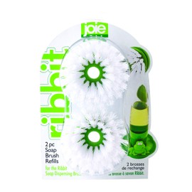 Joie Ersatzbürsten-10000 Ersatzbürsten, Kunststoff, grün, 15x10x8 cm, 2-Einheiten