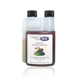 Clear Choice Spa Swim Spa Treatment | Natural, Enzyme-Based Bio-Oxidizer | Non-Toxic, Hypoallergenic | Metal & Mineral Control | 1-Year Supply | Easy to Use | Safe, Chemical-Free