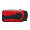 Hand Crank Radio Portable Self Powered Solar Weather Radio with