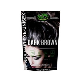 Henna Hair & Beard Dye - 100% Natural & Chemical Free - The Henna GuysÂ CafÃ Oscuro 1 paquete