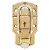 Hand Control Locking Drawbolt - Strong & Surface Mounted Keyed