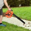 Gas Powered Leaf Blower, 26.5 cc 2-Stroke Handheld Leaf Blower,