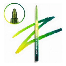 Delineador en Gel Moira Supernova Multichrome Rhea 07 Monocromático Verde Limón