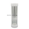 Water Cooling Transparent Cylindrical Tank 60mm Outside Diameter Rapid Cooling
