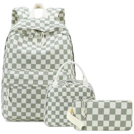 Bluboon School Backpack Teens Girls Boys Kids School Book Bags with Lunch Box Pencil Bag