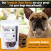 Live Pawsitively Pumpkin Dental Chews For Dogs Made in USA,