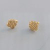 Finatso Geometric Square Earrings (Gold Plated)