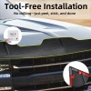 SHENKENUO Aeroskin Hood Protector Bug Shield Deflector for 22-2025 Silverado