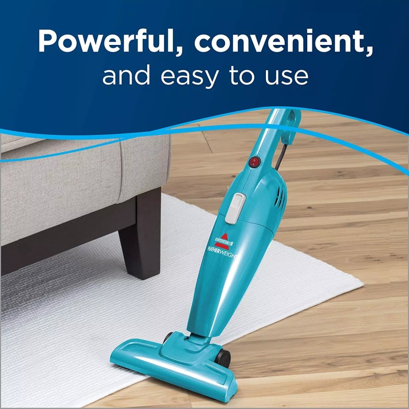 HOMECARE INC. Bagless Vacuum Cleaner with Crevice Tool, Featherweight Stick,