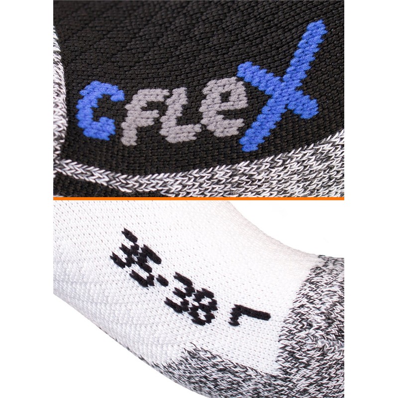 CFLEX Women's and Men's Running Functional Trainer Socks (4 Pairs)