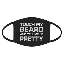 Indica Plateau Touch my Beard Cotton Face Mask