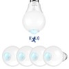 Boxlood Motion Sensor Light Bulbs, 12W(100-Watt Equivalent) PIR Motion Activated