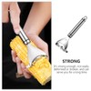 Kichvoe Stainless Steel Corn Peeler Ergonomic Handle Portable Corn Remover