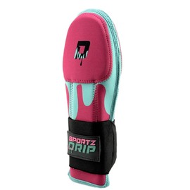 Sportz Drip Youth Baseball/Softball Sliding Mitt (Teal/Pink) (Youth Large/Extra Large)
