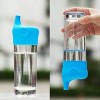 TechMel Tapa Para Vasos Universal Antiderrame Evita Accidente Niños