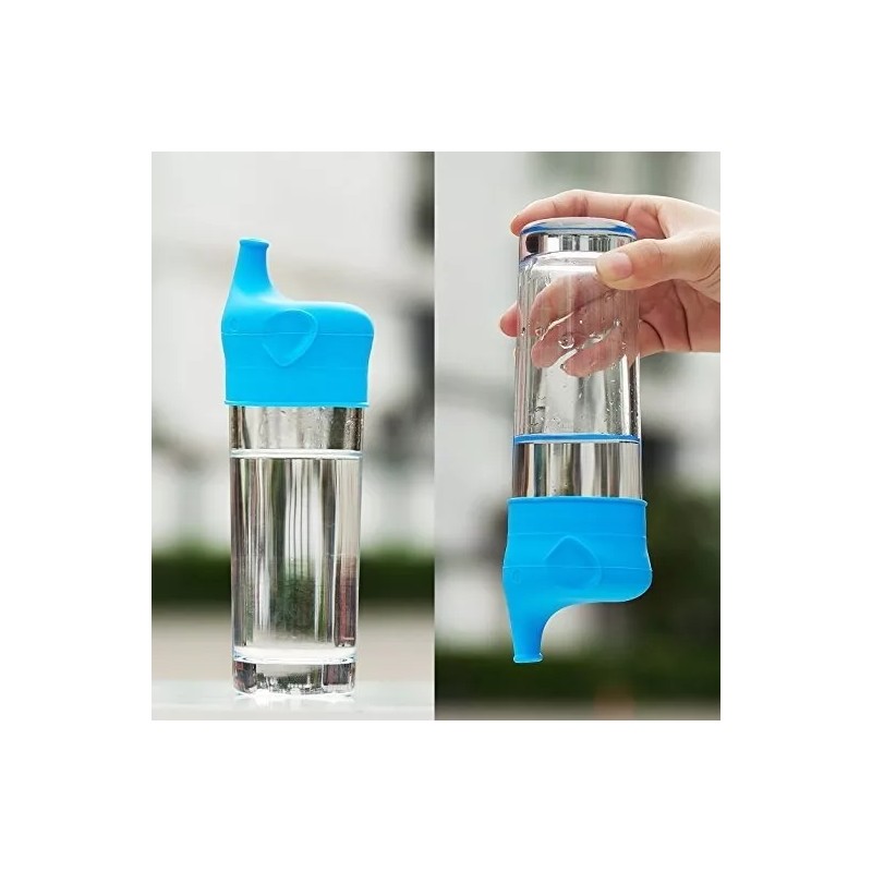 TechMel Tapa Para Vasos Universal Antiderrame Evita Accidente Niños
